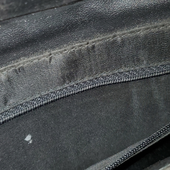 Vintage Mesh Flap Style Clutch Shoulder Bag Black Glam Evening Party - Picture 6 of 7